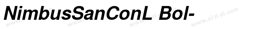 NimbusSanConL Bol字体转换 NimbusSanConL Bol字体转换
